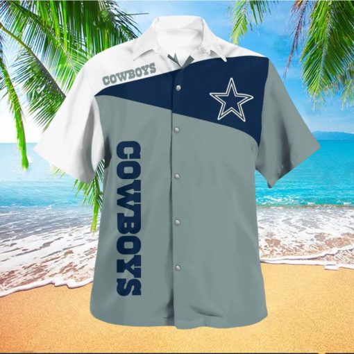 Dallas Cowboys Beach 3D Hawaiian Shirt Best For Fans Beach Gift For Men And Women