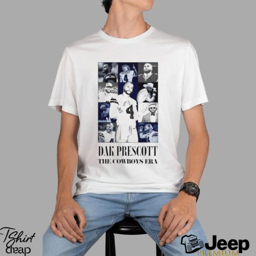 Dallas Cowboys Dak Prescott the Cowboys era eras tour shirt