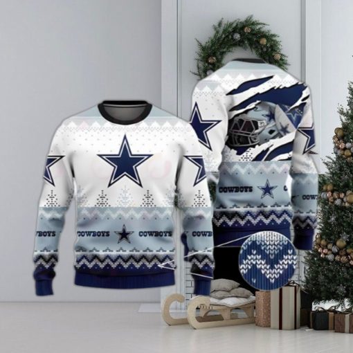 Dallas Cowboys Dream In Heart Dallas Cowboys Ugly Christmas Sweater