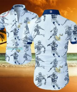 Dallas Cowboys Elliott 21 Hawaiian Shirt For Men And Women