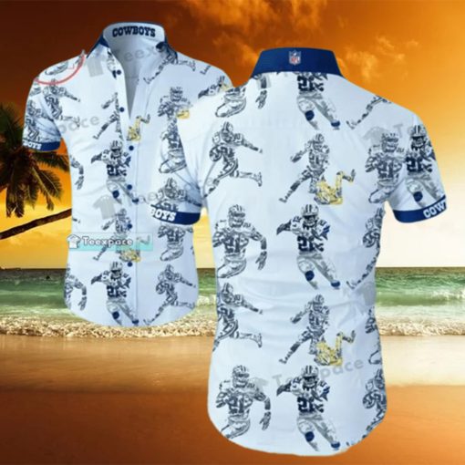 Dallas Cowboys Elliott 21 Hawaiian Shirt For Men And Women