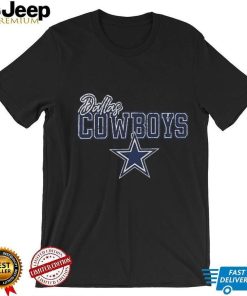 Dallas Cowboys Gameday Couture s In The Spotlight Tonal Leopard Print Shirt