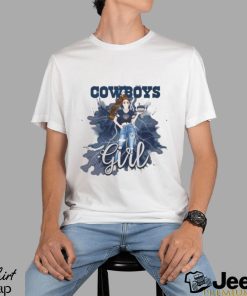 Dallas Cowboys Girl Unisex T Shirt