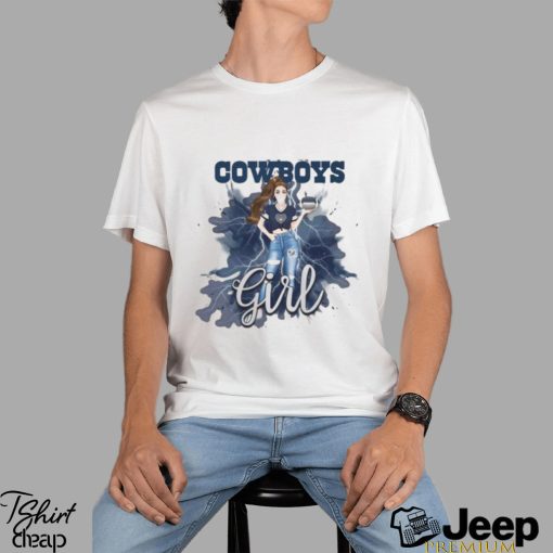 Dallas Cowboys Girl Unisex T Shirt