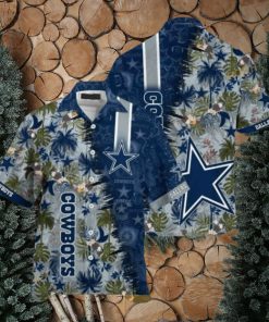 Dallas Cowboys Hawaiian Shirt, Beach Gift For Dad Aloha Shirt