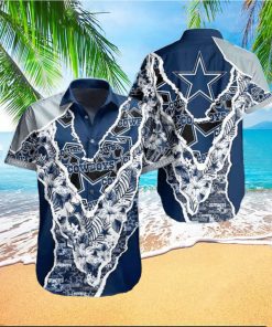 Dallas Cowboys Hawaiian Shirt Football Gift For Dad From Son