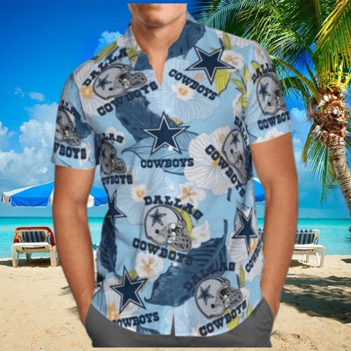 Dallas Cowboys Hawaiian Shirt Football Helmet Summer Beach Gift shirt