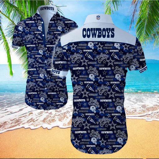 Dallas Cowboys Hawaiian Shirt Gift For Football Players