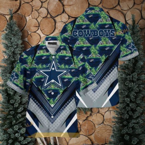Dallas Cowboys Hawaiian Shirt, Summer Gift For Friends Aloha Shirt