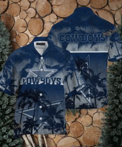 Dallas Cowboys Hawaiian Shirt, Vintage Gift For Football Fans Aloha Shirt