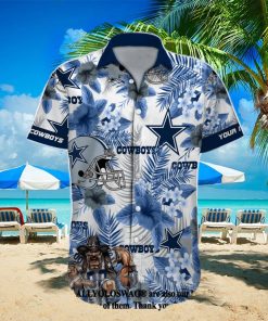 Dallas Cowboys NFL All Over Print Unisex Hawaiian Beach Shirt