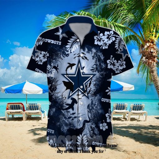 Dallas Cowboys NFL Classic Full Printed Hawaiian Shirt