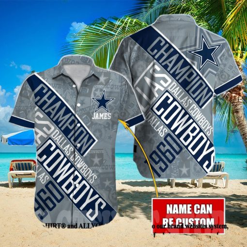 Dallas Cowboys NFL Classic Full Printing Hawaiian Aloha Shirt