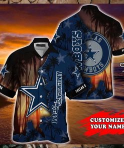 Dallas Cowboys NFL Customized Summer Hawaii Shirt For Sports Enthusiasts