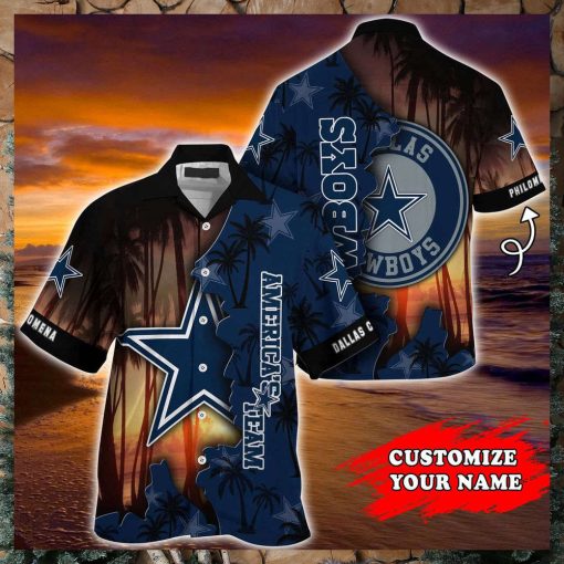 Dallas Cowboys NFL Customized Summer Hawaii Shirt For Sports Enthusiasts