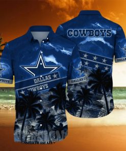 Dallas Cowboys NFL Floral Full Printed Hawaiian Shirt