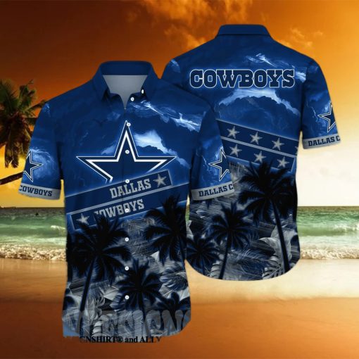 Dallas Cowboys NFL Floral Full Printed Hawaiian Shirt