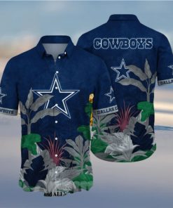 Dallas Cowboys NFL Flower All Over Print Classic Hawaiian Shirt