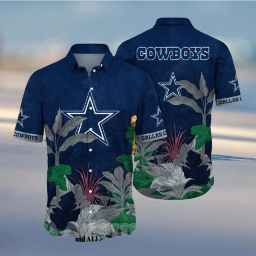 Dallas Cowboys NFL Flower All Over Print Classic Hawaiian Shirt