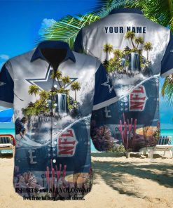 Dallas Cowboys NFL For Fans Full Printing Summer Vibes Hawaiian Shirt