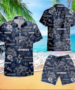 Nfl Dallas Cowboys Hawaiian Shirt Halloween Horror Character