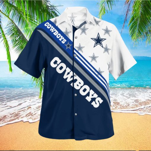 Dallas Cowboys Standard Paradise Vacation 3D Hawaiian Shirt Best For Fans Beach Gift For Men And Women