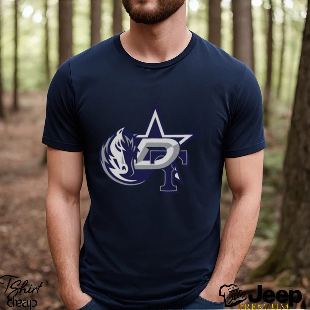 Dallas Cowboys Dallas Rangers Dallas Mavericks 2023 logo shirt