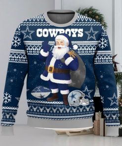 Dallas Cowboys Ugly Sweater 3D Printed Men And Women Christmas Gift