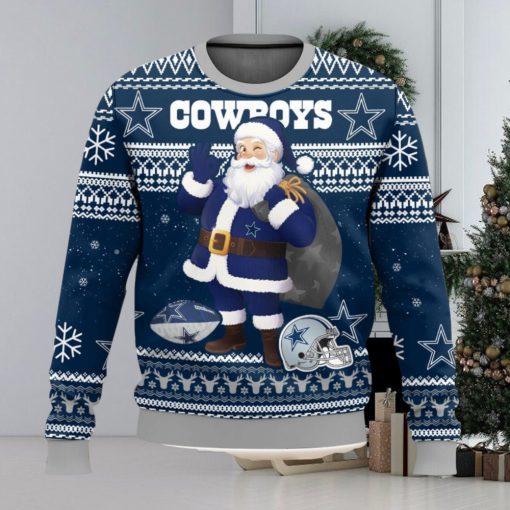 Dallas Cowboys Ugly Sweater 3D Printed Men And Women Christmas Gift