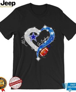 Dallas Cowboys go Cowboys diamond heart shirt