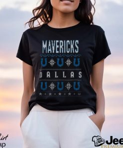 Dallas Mavericks Holiday Ugly Christmas Shirt