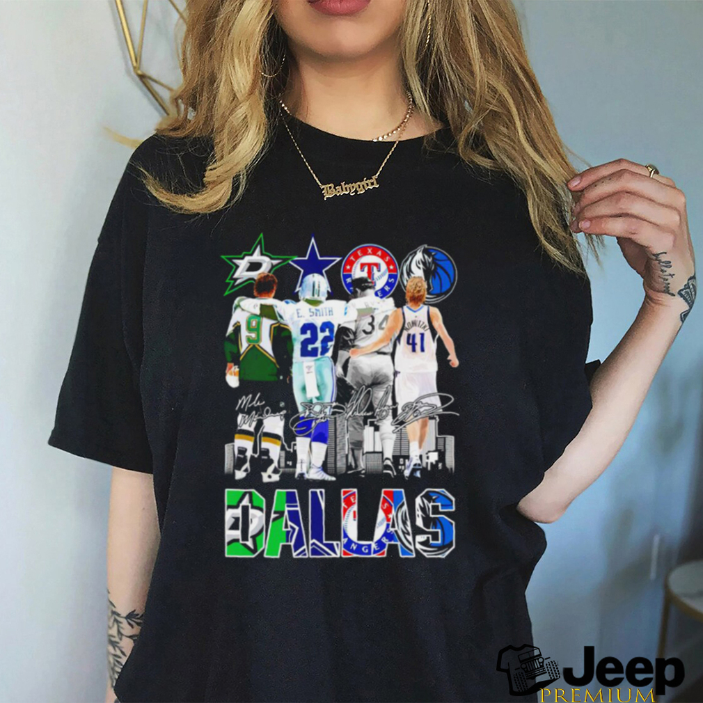 Custom Vintage Dallas Stars T-Shirt 3D Unique Dallas Stars Gift