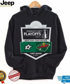 Dallas Stars vs Minnesota Wild Stanley Cup 2023 NHL Western Conference shirt