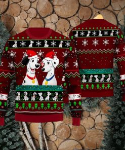 Dalmatians Dog 3D Ugly Christmas Sweater