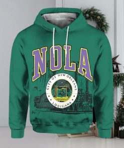 Damian Lillard Milwaukee Bucks NOLA Green Hoodie