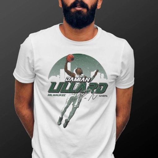 Damian Lillard Milwaukee Skyline Shirt