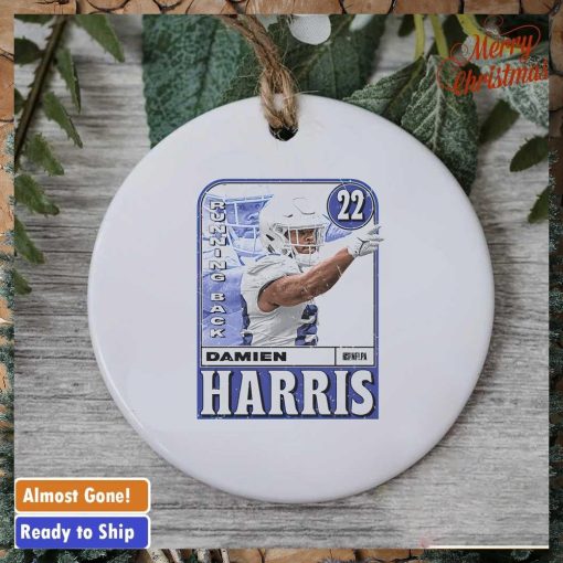 Damien Harris Buffalo running back ornament