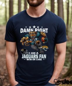 Damn Right Jacksonville Jaguars Fan Limited Edition 2023 T shirt