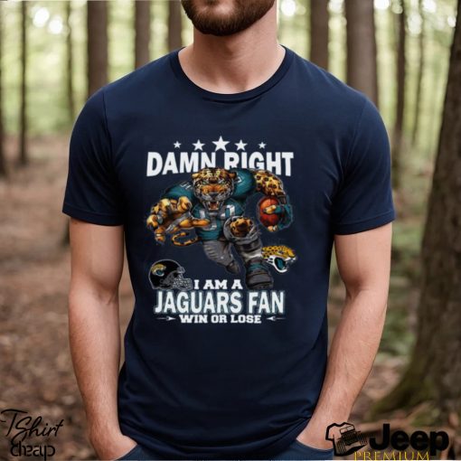 Damn Right Jacksonville Jaguars Fan Limited Edition 2023 T shirt