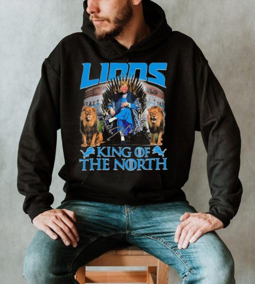 Dan Campbell Detroit Lions King Of The North Signature Shirt