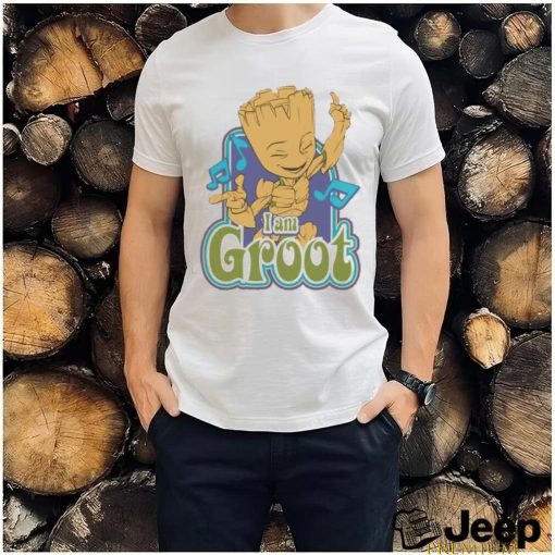 Dancing Kid Groot Badge Shirt