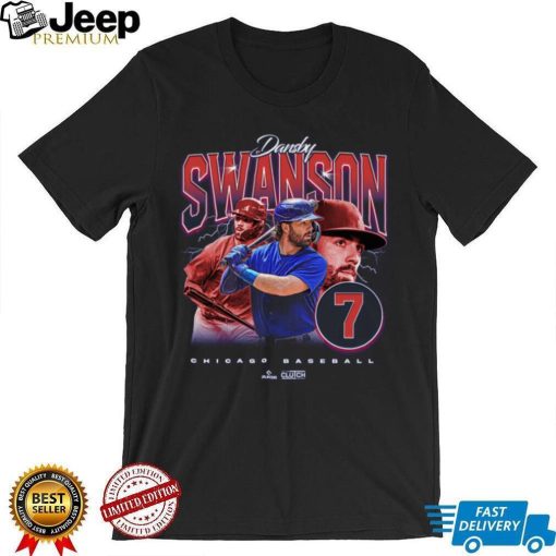 Dansby Swanson Retro 90s   Chicago shirt