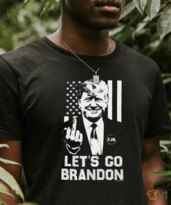 Dark Brandon T Shirt Let’s Go Brandon Shirt Trump Flip Off Biden Shirt Donald Trump Shirt Funny Biden Go Brandon Meme Shirt