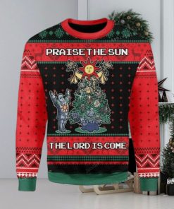 Dark Souls Praise The Sun The Lord Is Come Ugly Sweater Party