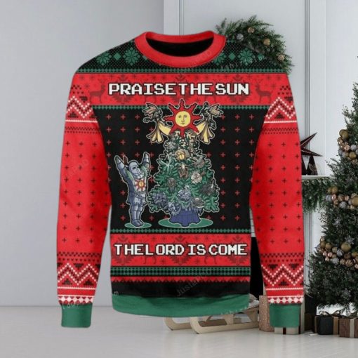 Dark Souls Praise The Sun The Lord Is Come Ugly Sweater Party