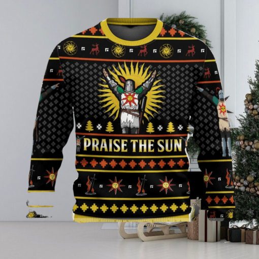 Dark Souls Praise The Sun Ugly Christmas Sweater