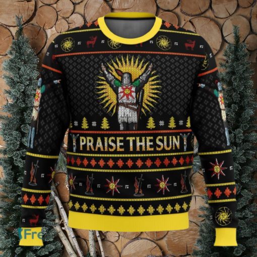 Dark Souls Praise The Sun Ugly Christmas Sweaters 3D Super Hot