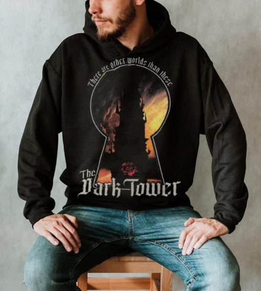 Dark Tower Keyhole garment dyed heavyweight t shirt