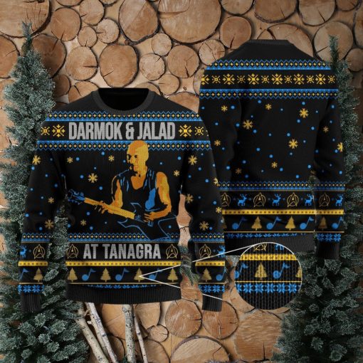 Darmok And Jalad At Tanagra Full Printed Knitting Pattern Ugly Christmas Holiday Sweater