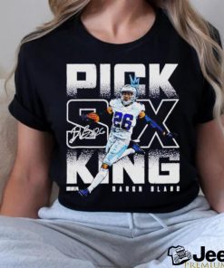 Daron Bland 26 pick six king Dallas football signature retro shirt